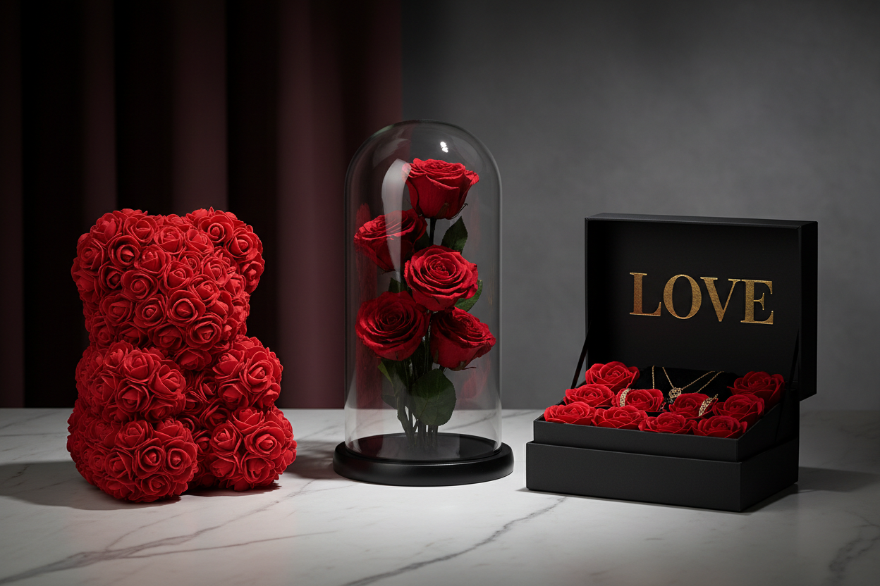 Elegant Rose Gift Collection Composite