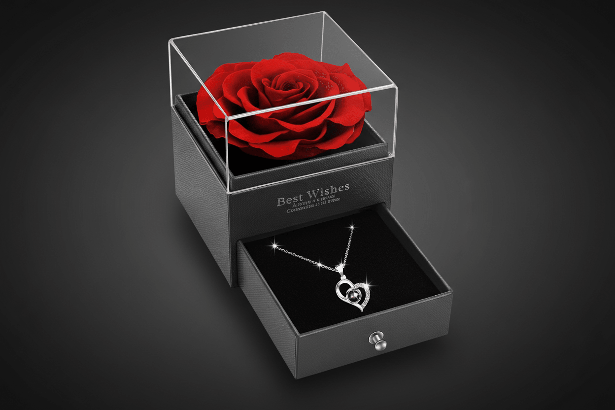 Forever Rose Jewelry Box - Rose Bound