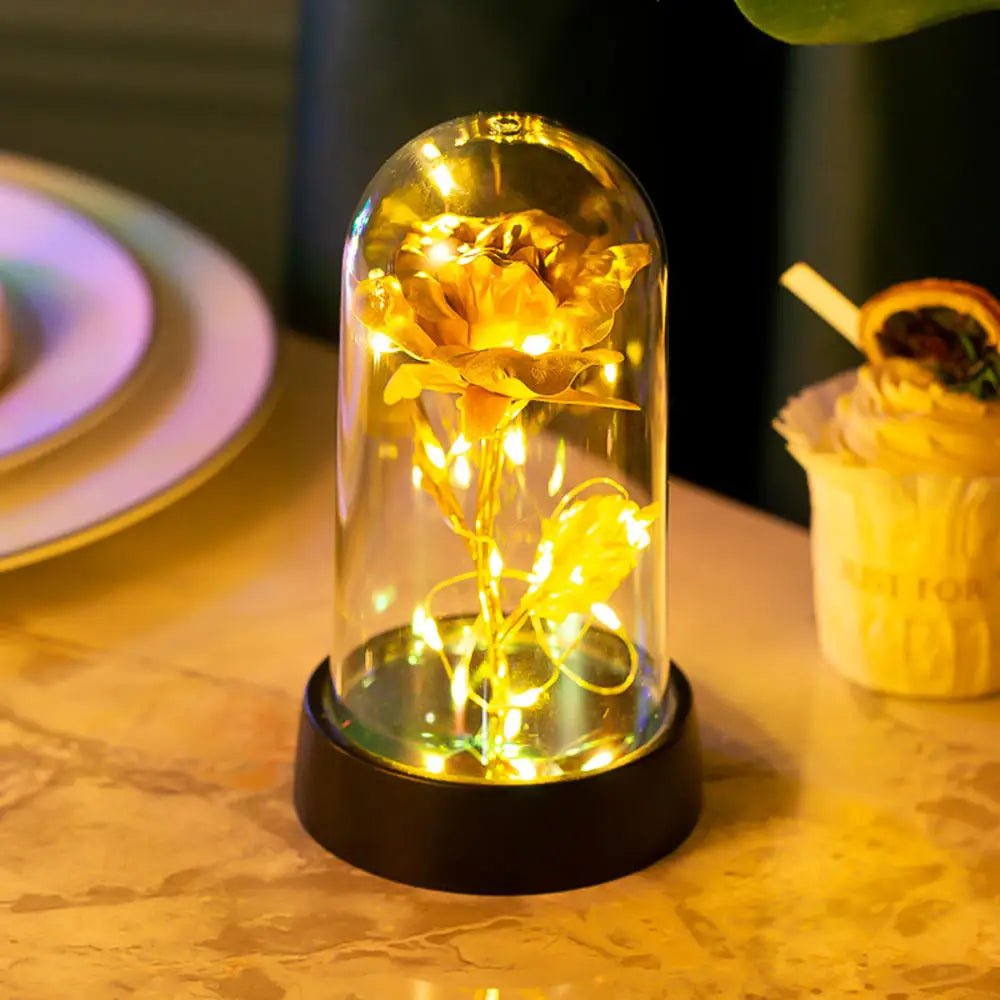 LED Galaxy Rose Display - Rose Bound