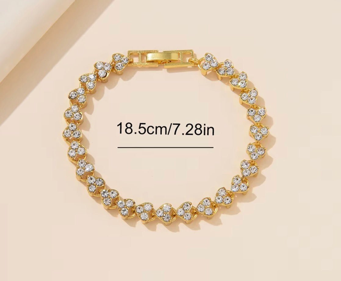 Luxury Gold 6Pcs Set - Rose Bound