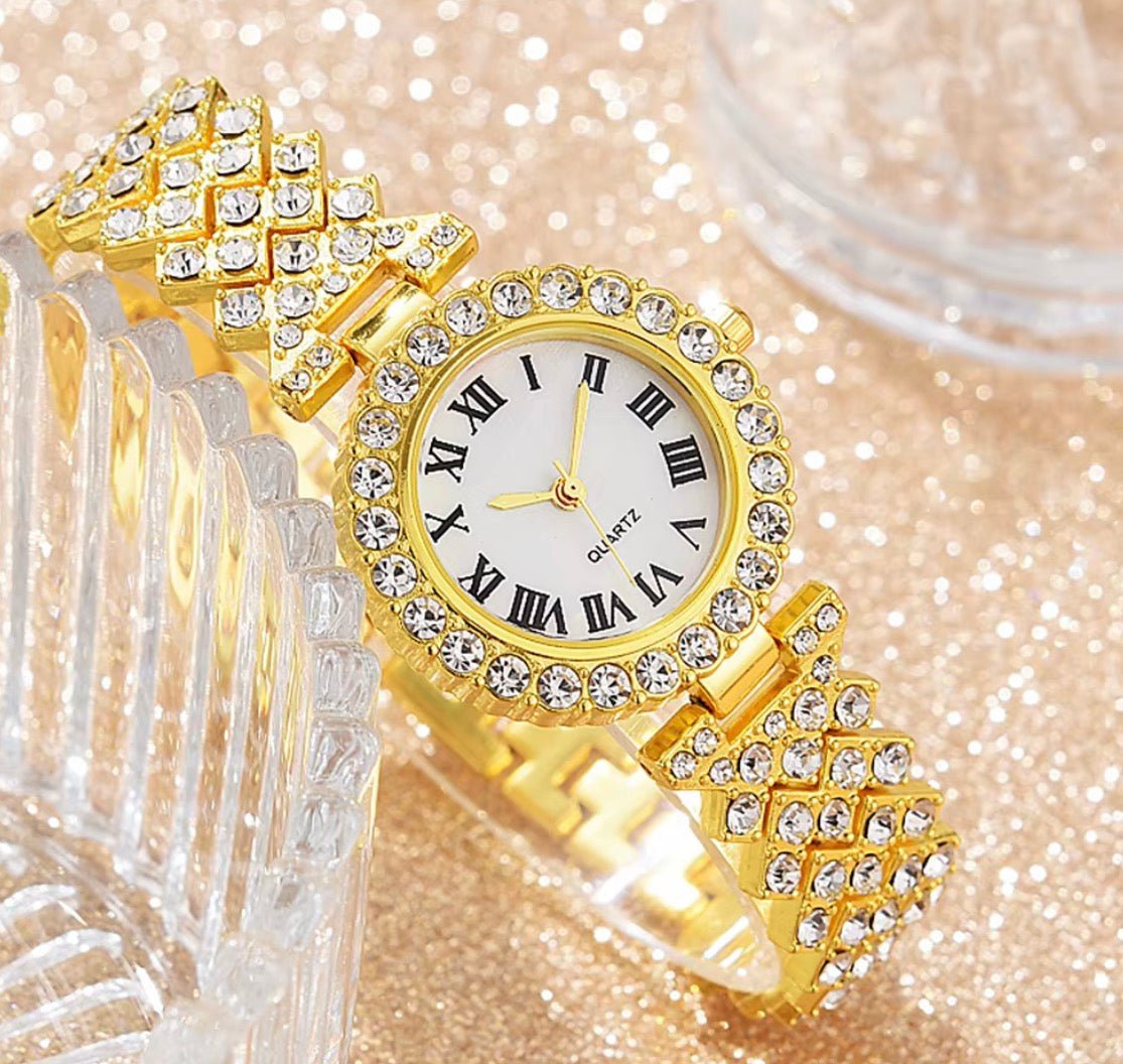 Luxury Gold 6Pcs Set - Rose Bound